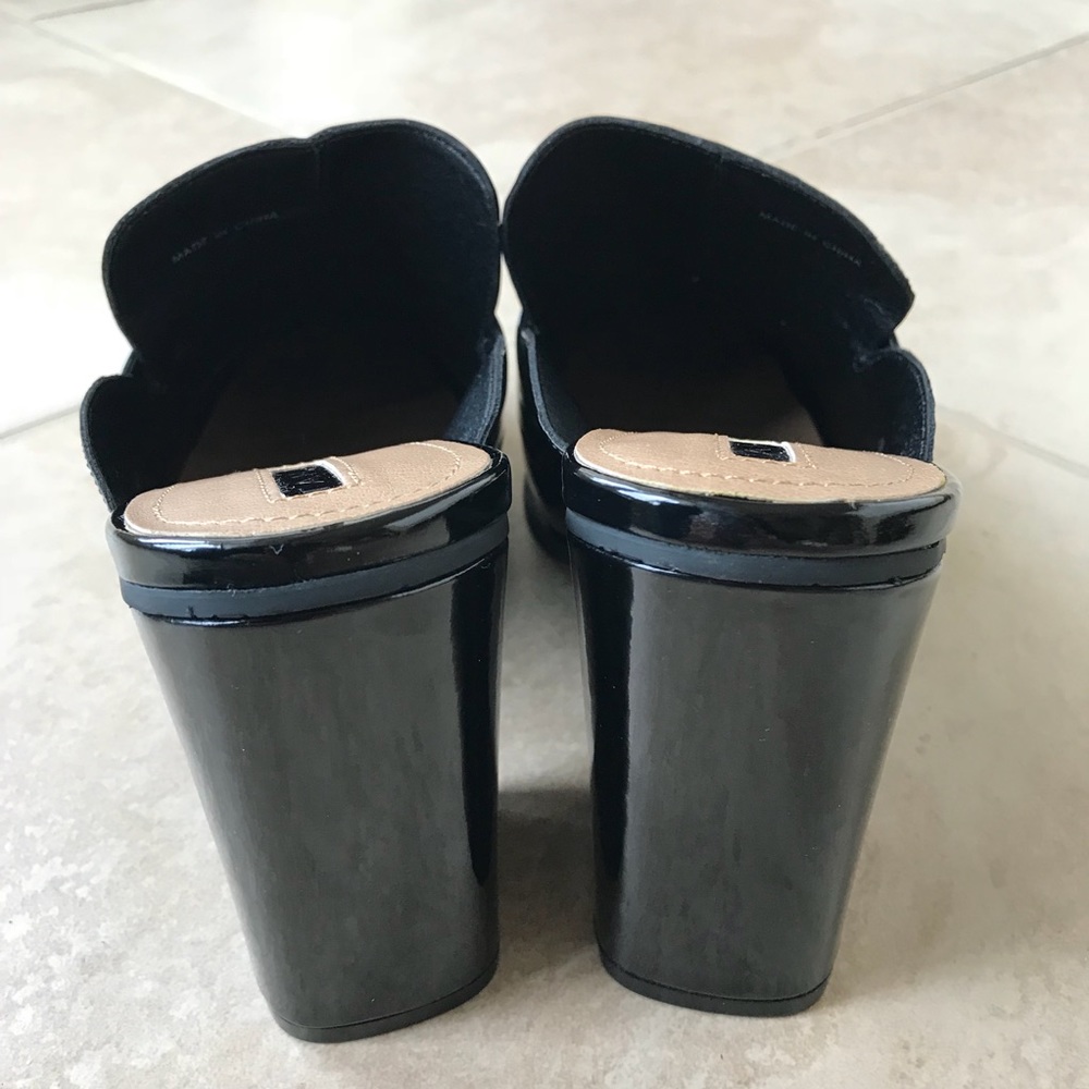 TAHARI patent Tassle loafers mule - Picture 3 of 8